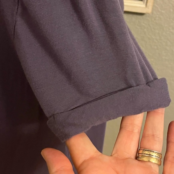 CLYDE & BAXTER Light Purple Short Sleeve Tshirt! Size L - Picture 5 of 11